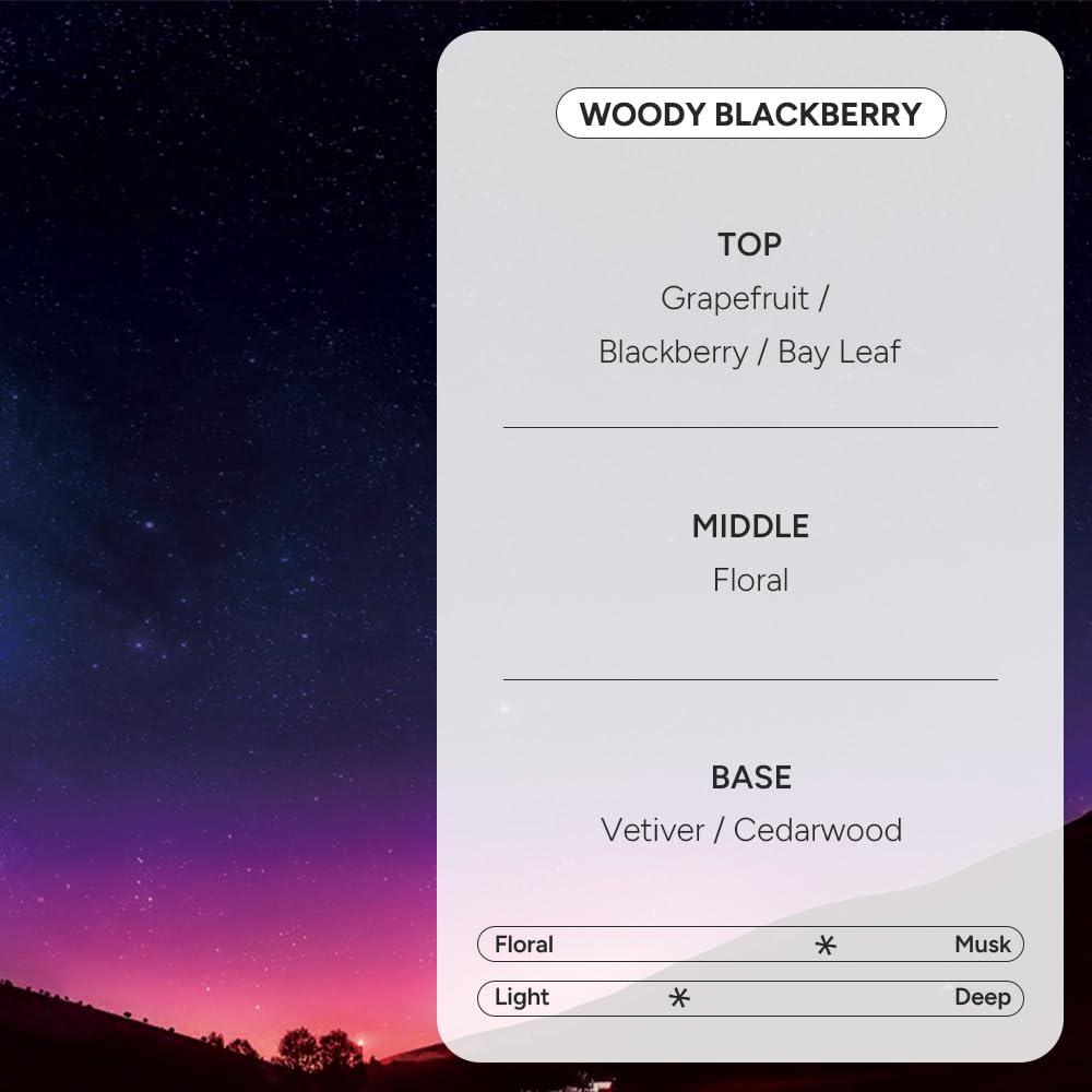 2-in-1 Korean Hair Perfume Oil & Serum with Moroccan Argan Oil & 12 Amino Acids for Dry, Damaged, Glass Hair Shine & Frizz-Control – Paraben & Alcohol-Free – Woody Blackberry – 100ml / 3.38 fl oz - Image 3