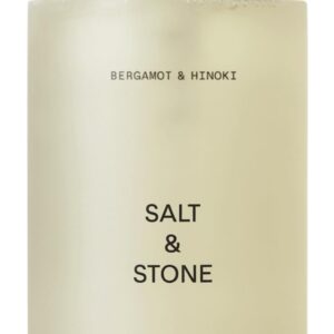 Salt & Stone Body Wash with Antioxidants for Deep Moisture | For Women & Men, Sulfate, Paraben, & Dye Free, Leaving Skin Soft and Hydrated | Bergamot & Hinoki 15.2 fl oz