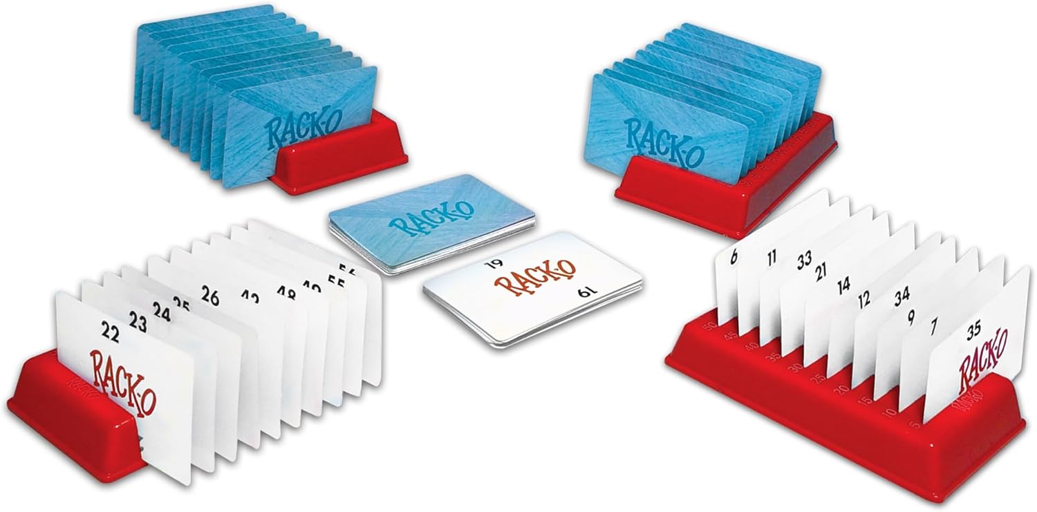 Winning Moves Rack-O Retro Game Games USA, Classic Tabletop Game Enjoyed by Families Since The 1950's! Ages 8+, 2-4 Players (6122) - Image 4