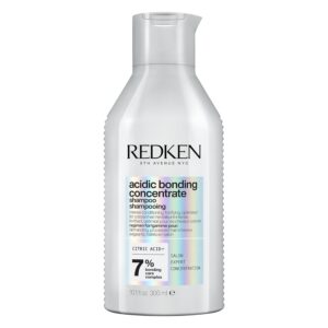 Redken Acidic Bonding Concentrate Shampoo For Damaged Hair Repair - Strengthens and Repairs Weak and Brittle Hair, Sulfate-Free, With Citric Acid