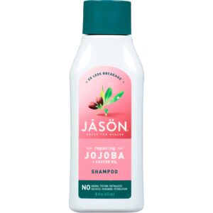Jason Shampoo, Strong & Healthy Jojoba and Castor Oil, 16 Oz