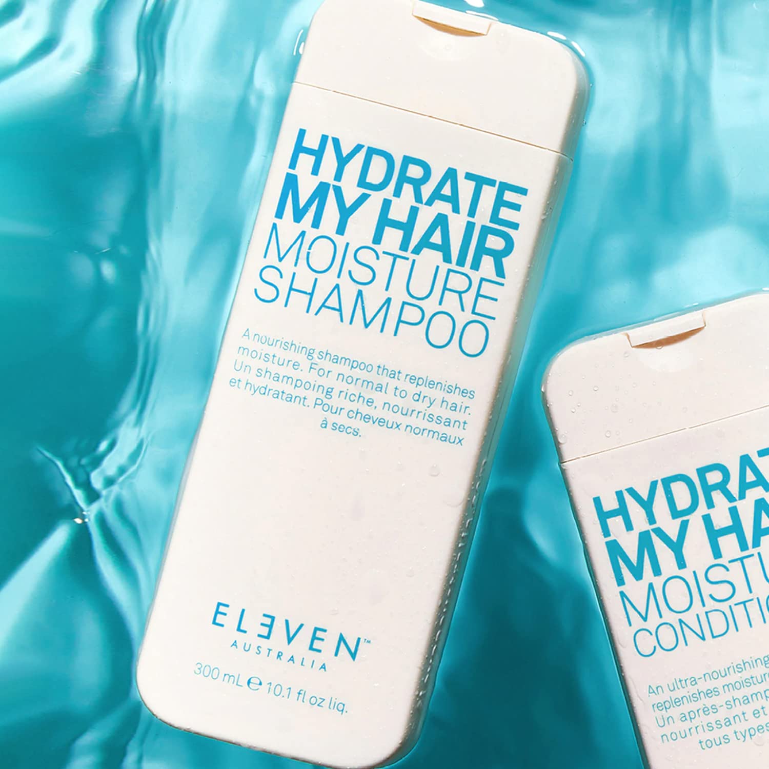 ELEVEN AUSTRALIA Hydrate My Hair Shampoo for Women & Men - Moisturizing, Color-Safe, Anti-Frizz, Nourishing Formula for Dry, Damaged Hair, Protects Against Heat & Environmental Damage - Image 3