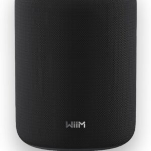 WiiM Sound Lite Smart Speaker, Hi‑Res 24‑bit/192 kHz, AI RoomFit™ Room Correction, 100W Peak, Wi‑Fi 6E/Bluetooth 5.3, Multi‑Room & Stereo Pairing, Black