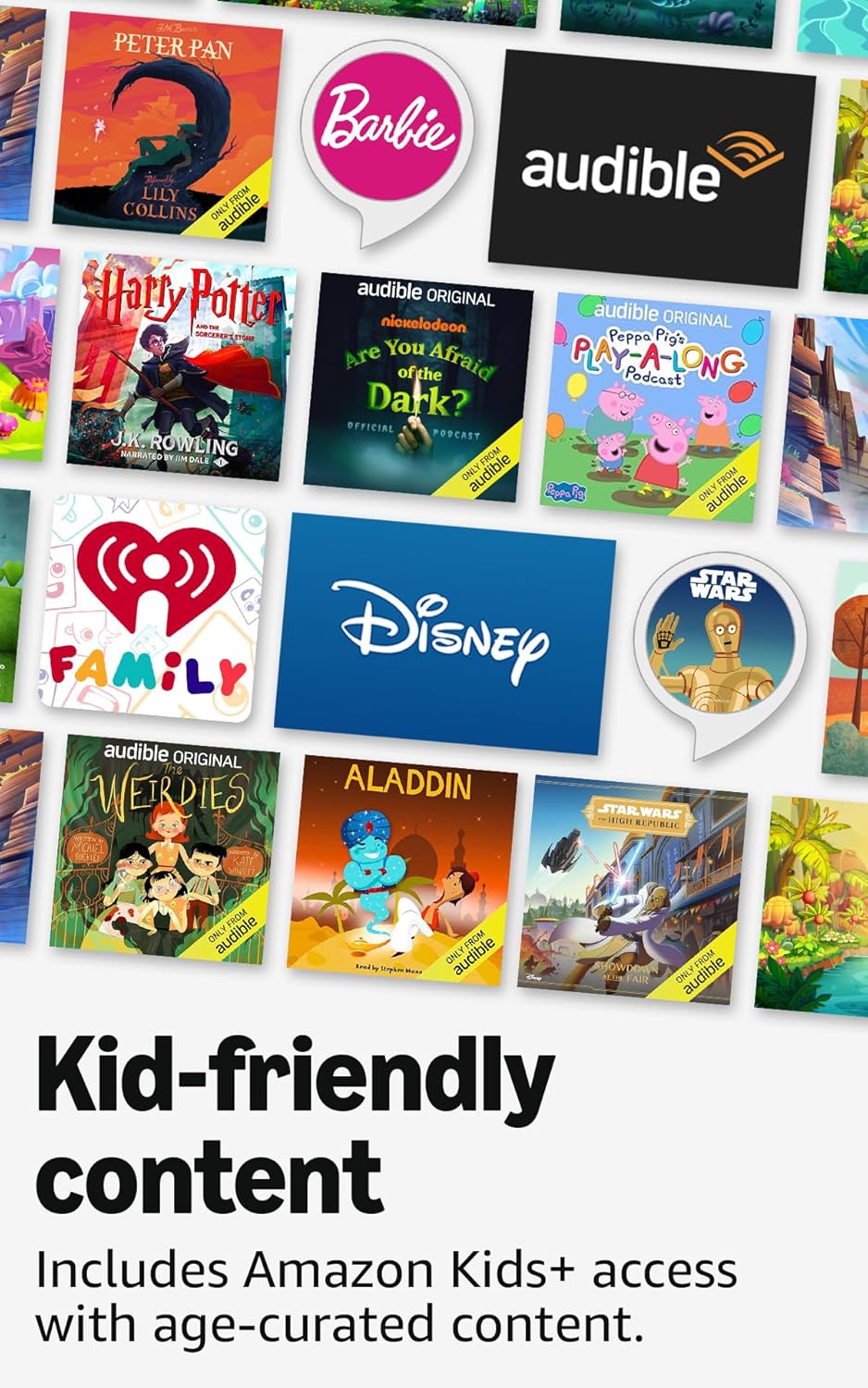 Amazon Echo Pop Kids (newest model), Designed for kids, with Alexa+ Early Access, parental controls, Includes 6 months of Amazon Kids+, Disney Princess - Image 6