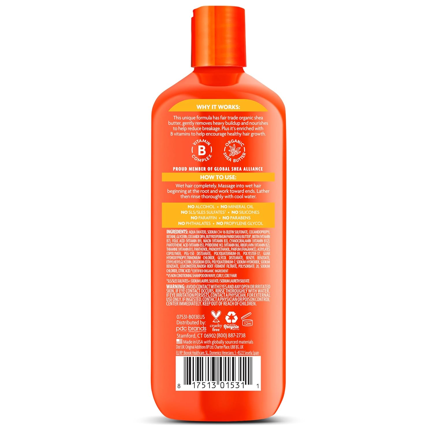 Cantu Sulfate-Free Cleansing Cream Shampoo with Shea Butter for Natural Hair, 13.5 oz - Image 12