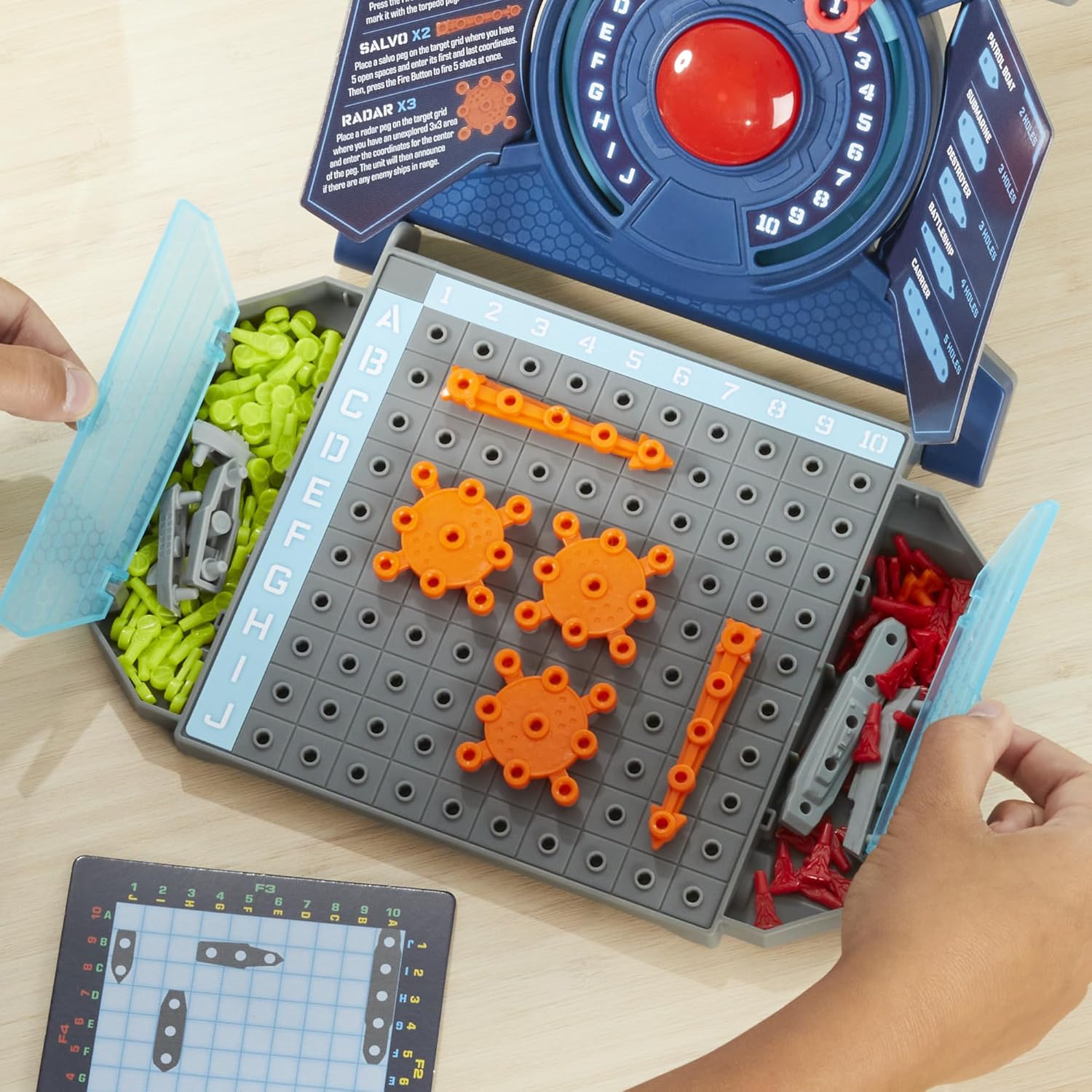 Hasbro Gaming Electronic Battleship Reloaded Board Game, Naval Combat Strategy Game with Sounds, Lights, Special Attacks, Ages 8 and Up, 1-2 Players - Image 5