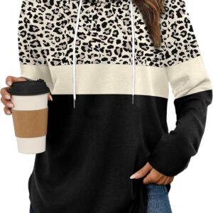 Bofell Hoodies for Women Long Sleeve Shirts Fall Clothes 2025 Outfits Crewneck Sweatshirts Winter Fashion Clothing