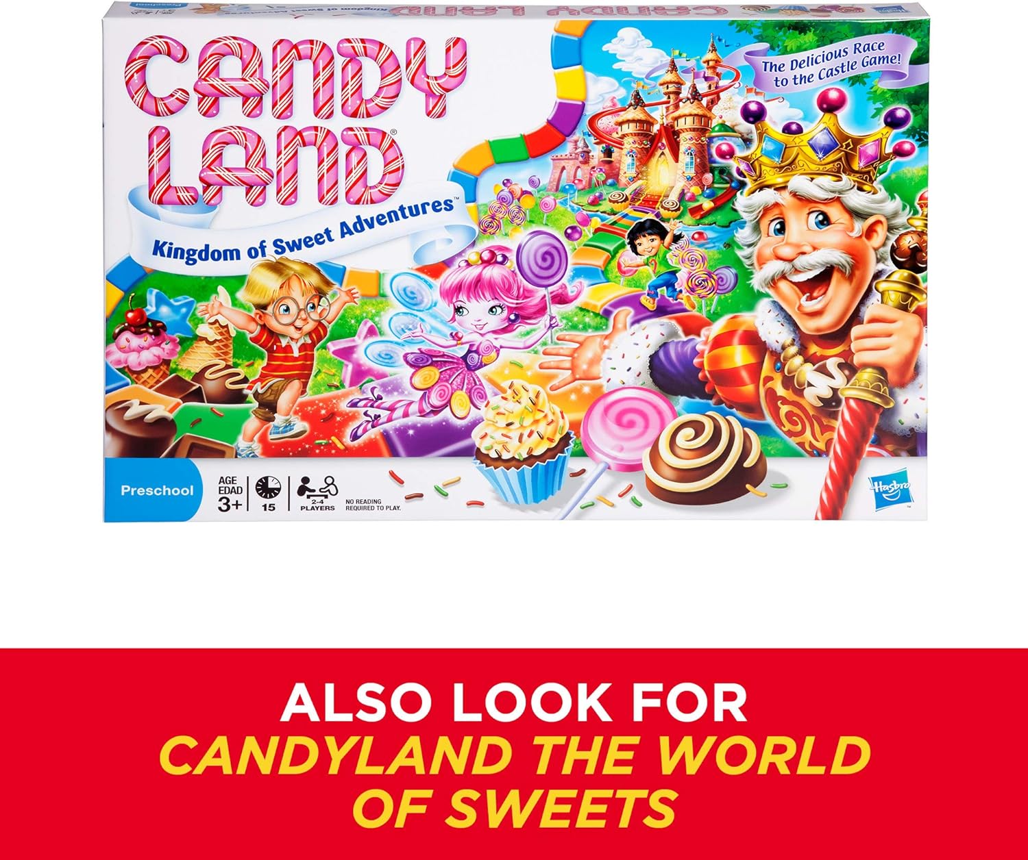 Hasbro Gaming Chutes and Ladders Board Game | 2 to 4 Players | Back to School Gifts for Kids | Preschool Classroom Games | Ages 3+ (Amazon Exclusive) - Image 6