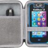 co2CREA Hard Case Replacement for VTech KidiBuzz 3 / KidiBuzz G2 Kids’ Electronics Smart Device KidiConnect (Black Case + Inside Grey)