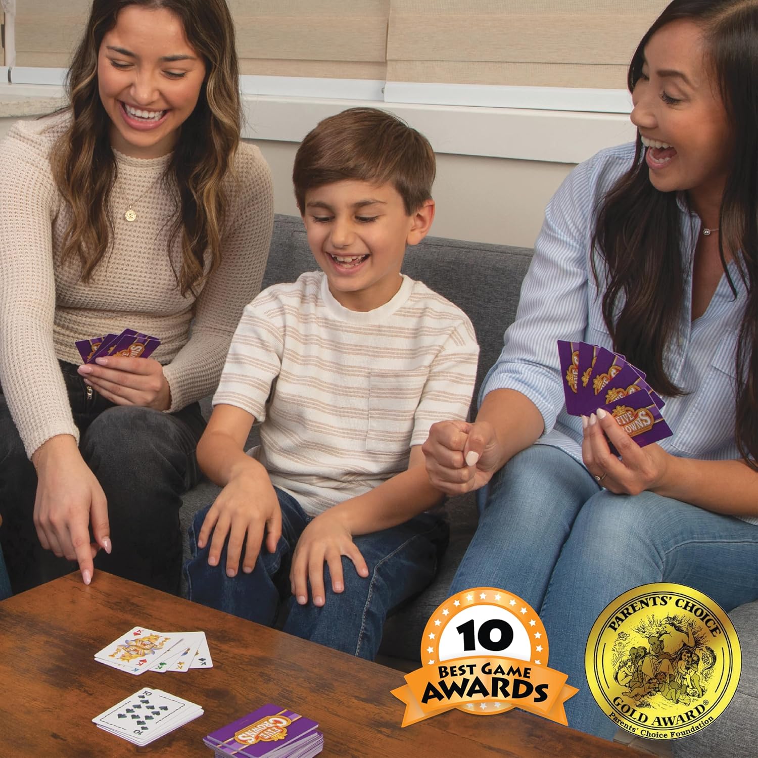 PlayMonster Five Crowns — The Game Isn't Over Until the Kings Go Wild! — 5 Suited Rummy-Style Card Game — For Ages 8+ - Image 5