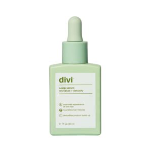 Divi Scalp Serum for Thinning Hair Clinically Tested, Non-Greasy Formula with Amino Acids, Caffeine & Rosemary Oil Promotes Healthy Scalp & Fuller-Looking Hair, Reduces Oil & Product Buildup