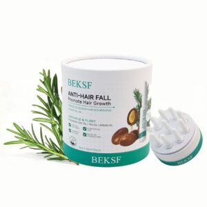 Rosemary Hair Oil, a lightweight rosemary essential oil spray, suitable for all scalps and hair, free of parabens and sulfate surfactants, 15ml. (1, 10.5ml)