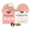 The Earthling Co. Shampoo & Conditioner Bar Set - Promote Hair Growth, Strengthen & Volumize All Hair Types - Paraben & Sulfate Free Formula with Natural Ingredients for Dry Hair (Vanilla Coconut)