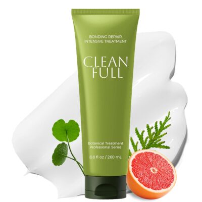 Hydrate Soft Conditioner for Dry Damaged Hair, Botanical Bonding Repair Treatment Nourishes Hair Mask for Color Treated Brittle Hair, Strengthens & Adds Shine (8.8fl oz) | Keratin & Ceramide, Lightweight & Smooth, Leafy-Fresh Scent, Vegan, Cruelty Free, Paraben Sulfate Free