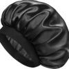 Satin Silk Bonnet for Sleeping, Double Layer Silk Sleep Cap for Men & Women, Soft Satin Lined Bonnet for Curly Hair