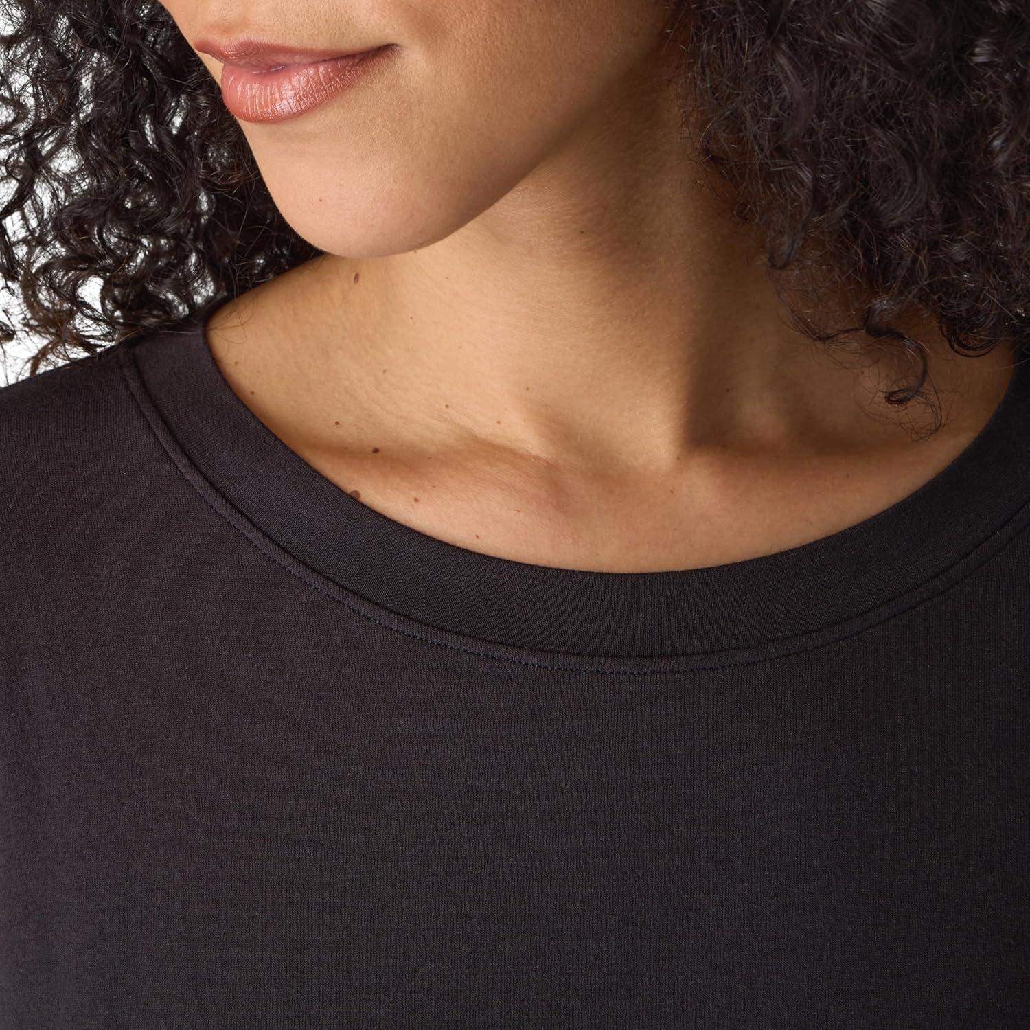 Bali Womens Sleepwear T-Shirt, Breathe Short-Sleeve Pajama Tee, Boxy Sleepwear Tee for Women - Image 6